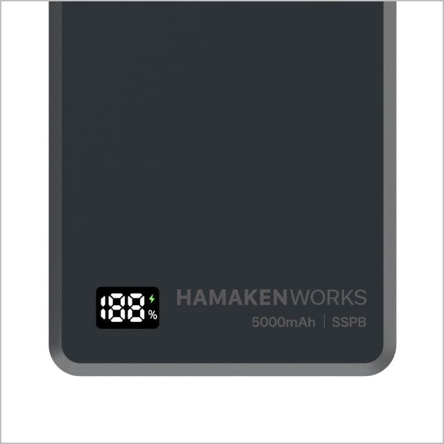 SSPB Magsafe(準固体電池モバイルバッテリー) 5,000mAh