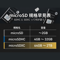マイクロSDカード 256GB