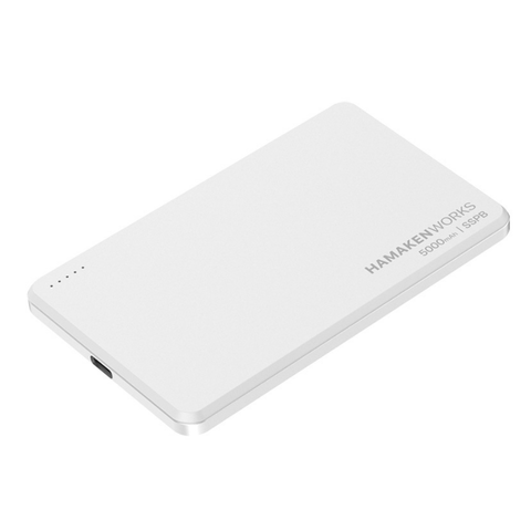 SSPB(準固体電池モバイルバッテリー) 5,000mAh