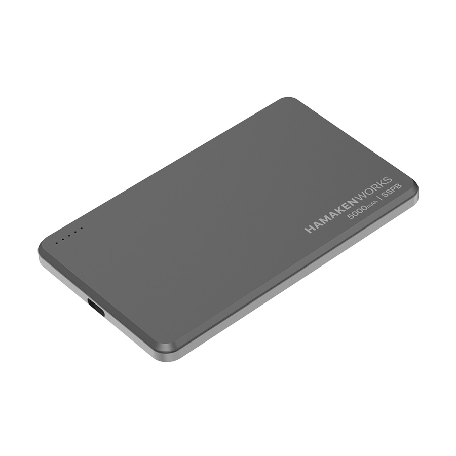 SSPB(準固体電池モバイルバッテリー) 5,000mAh  ブラック